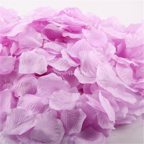Lavender rose petals confetti party deco