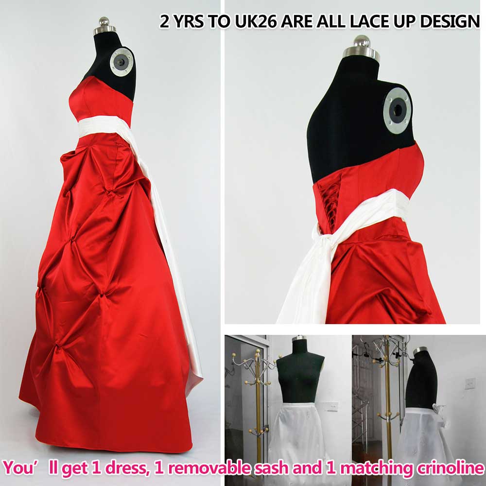 details of corset junior bridesmaid dresses with long sash belt