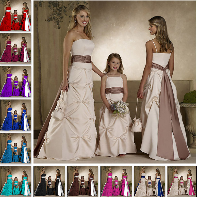 Girls ivory bridesmaid online dresses