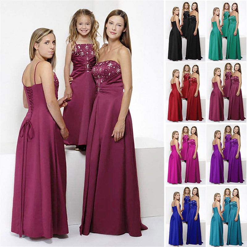 Beaded junior new arrivals bridesmaid dress