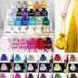 gold satin dolly bags for bridesmaids and flower girls